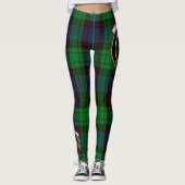 Leggings Scotstee Clan Stewart Old Modern Crest Tartan (Devant)