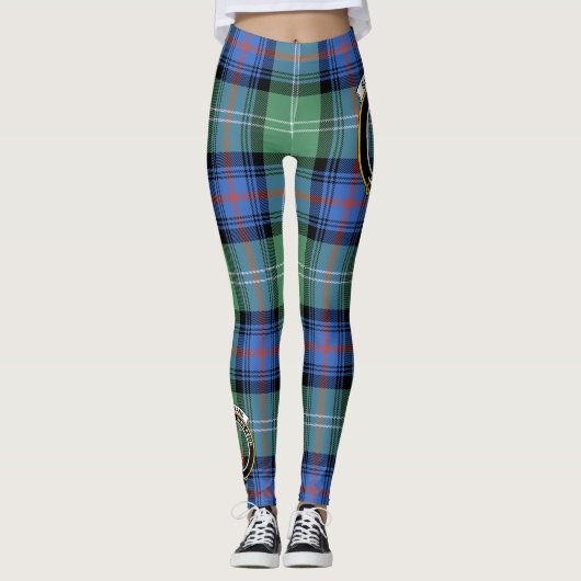 Leggings Scotstee Clan Sutherland Ancienne Crest Tartan (Devant)