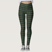 Leggings Scott Green Modern Original Tartans écossais (Devant)