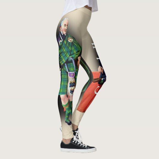 Leggings Scottish Campbell Tartan Par R. R. McIan (Droite)