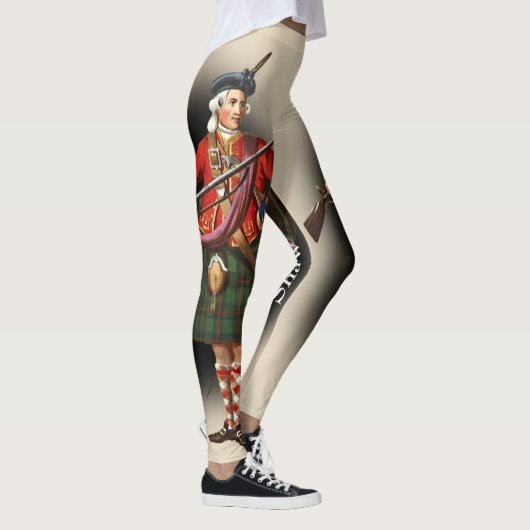Leggings Scottish Clan Shaw Par R. R. McIan (Droite)