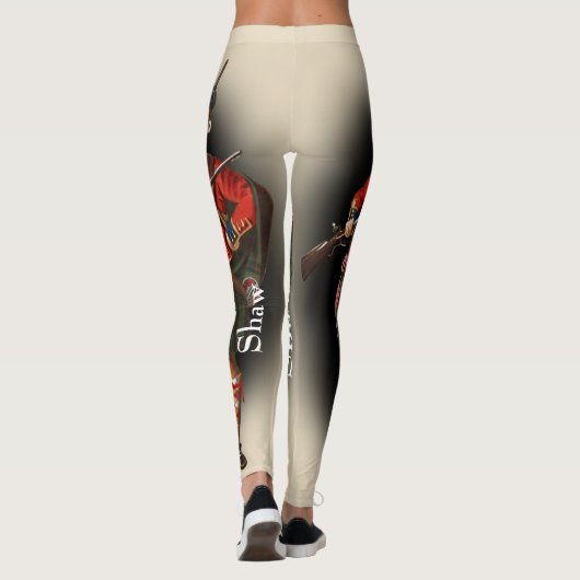 Leggings Scottish Clan Shaw Par R. R. McIan (Dos)