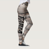 Leggings script rustique chic FARM LIFE sur bois de barnwoo (Droite)