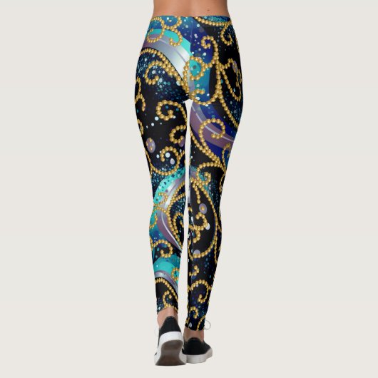 Leggings Scrols De Luxe (Dos)
