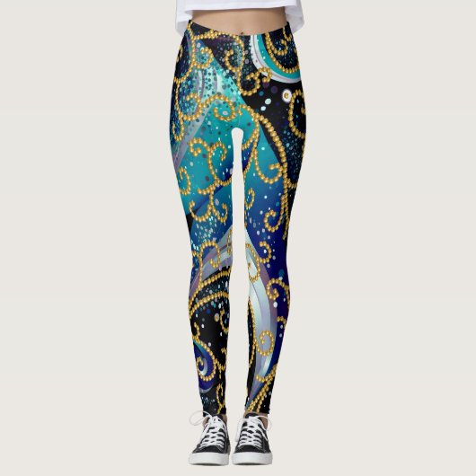 Leggings Scrols De Luxe (Devant)