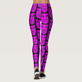 Leggings Sculpture Tiki rose Thunder_Cove (Dos)