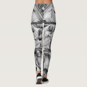 Leggings Sculptures historiques, chrétiennes Notre Dame Par (Dos)