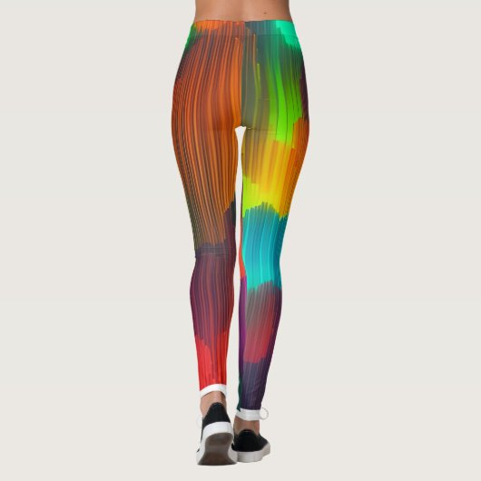 Leggings Se baigner dans la couleur (Dos)