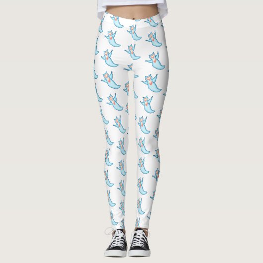 Leggings Sea angel cartoon (Devant)