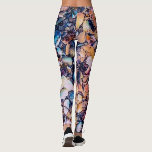 Leggings Sea Shells et Pebbles (Dos)