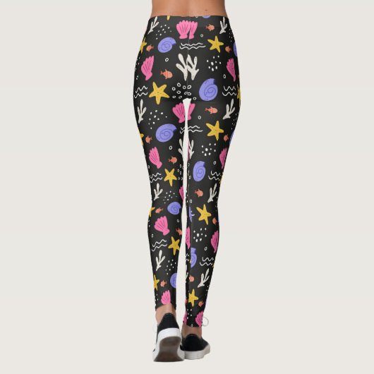 Leggings Sea Shore Star Fish (Dos)