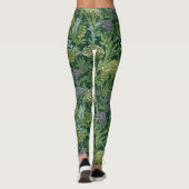 Leggings Seamless William Morris style floral pattern (Dos)