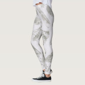 Leggings Seashell Soft Antique Art Beach Shops (Gauche)