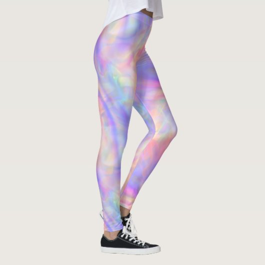 Leggings seconde vue, holo pastel : (Droite)