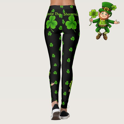 Leggings Secouer Les Légendes Shamrocks de la Saint Patrick