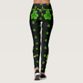 Leggings Secouer Les Légendes Shamrocks de la Saint Patrick (Dos)