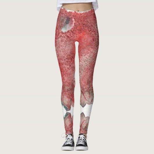 Leggings Sédiment Écarlate (Devant)