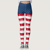 Leggings Semiquincentennial America 250 1776 2026 (Devant)