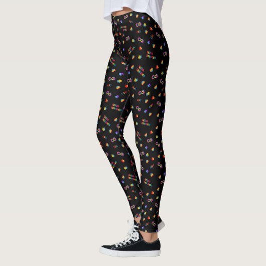 LEGGINGS SENSIBILISATION SUR L'AUTISME LEGINGS (Gauche)