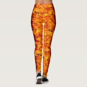 Leggings Sentez Les Légendes De Feu Brûlé S XL Personnalise (Dos)