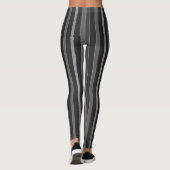 Leggings Sentier Empreinte de patte Silver Grey côté chien (Dos)