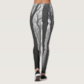 Leggings Sentier mystérieux de la forêt brumeuse (Dos)