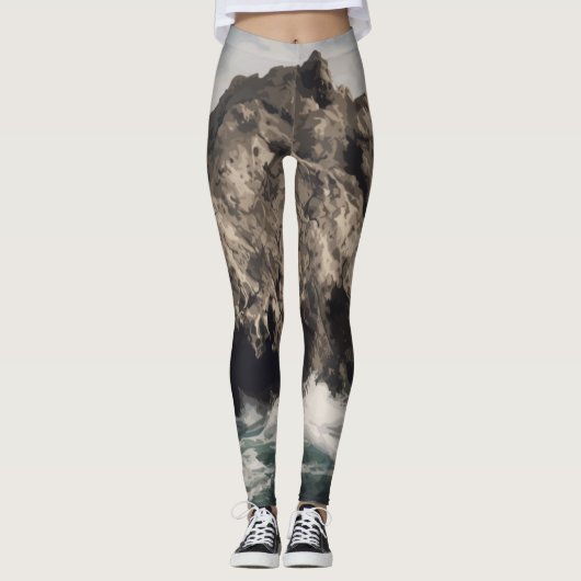 Leggings Sentinelle de l'océan (Devant)
