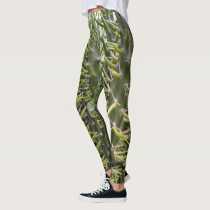 Leggings "Sentinelles verdoyantes : la majesté de Cactus