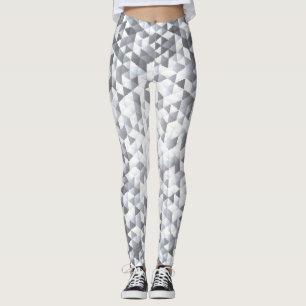 Leggings Séquins d'argent : Arrière - plan de mosaïque scin