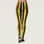 Leggings Séquins motif, perles, strass, mode 3D. (Dos)