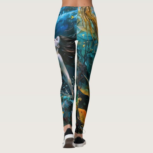 Leggings "Seraphina" - Belle Sirène Mystique (Dos)