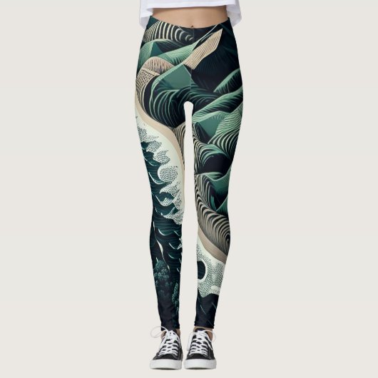 Leggings Serene Shores (Devant)