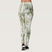 Leggings Sérénité de bambou vert (Dos)