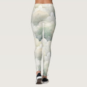 Leggings Sérénité Florale Verte (Dos)