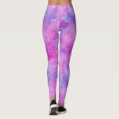 Leggings Série Conception de Galaxie Peinte 2 (Dos)