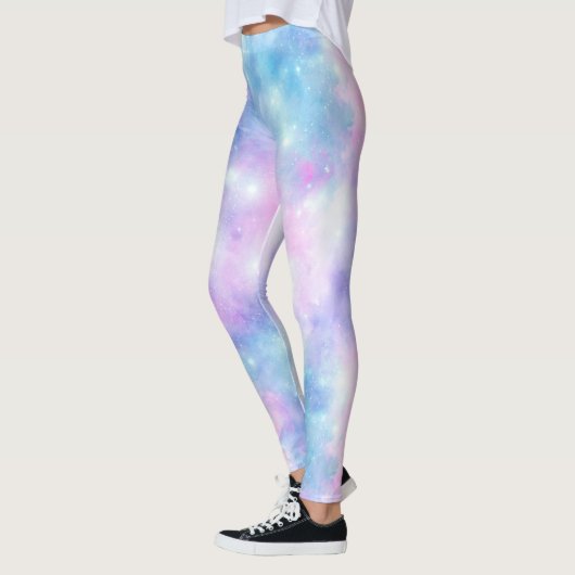 Leggings Série Conception de Galaxie Peinte 4  (Gauche)