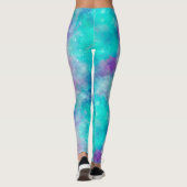 Leggings Série Conception de Galaxie Peinte 5 (Dos)