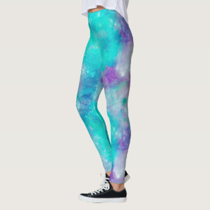 Leggings Série Conception de Galaxie Peinte 5