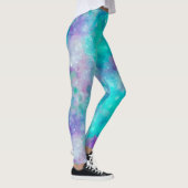 Leggings Série Conception de Galaxie Peinte 5 (Droite)