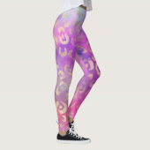 Leggings Série de design peinture léopard 11 (Droite)