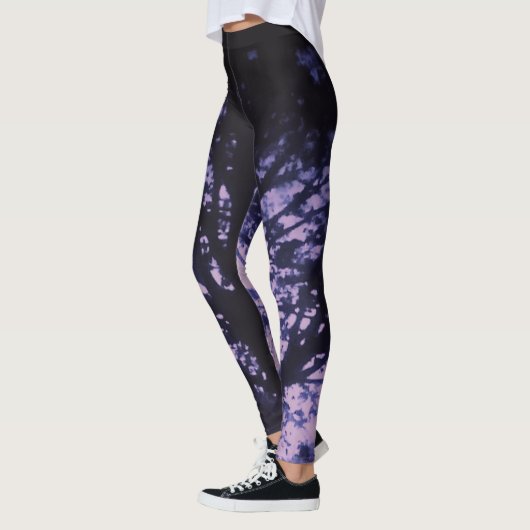 Leggings Série Lit - Violet (Gauche)