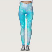 Leggings série Painted Galaxy Design 8 (Devant)