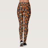 Leggings série Skull and Roses Design 9 (Dos)