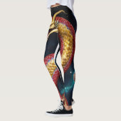 Leggings Serpent céleste : Leggations cosmiques (Gauche)