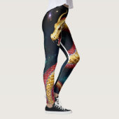 Leggings Serpent céleste : Leggations cosmiques (Droite)