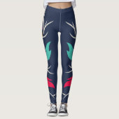Leggings Serpent dans la forêt (Devant)