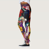 Leggings Serpent de combat samouraï (Gauche)