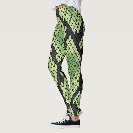 Leggings Serpent vert (Gauche)