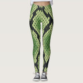 Leggings Serpent vert (Devant)