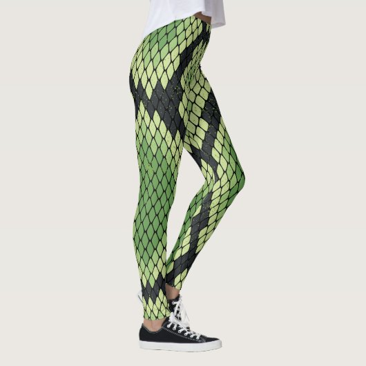 Leggings Serpent vert (Droite)